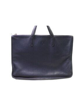 Loewe Anagram Leather Business Bag